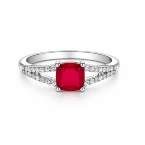 Red diamond ring